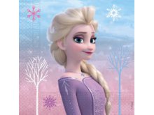  Servetėlės ''Frozen 2 - vėjo dvasia" (20 vnt. /33x33 cm)